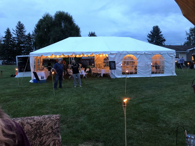 30' x 30' Frame Tent Packages - Big Tent Events