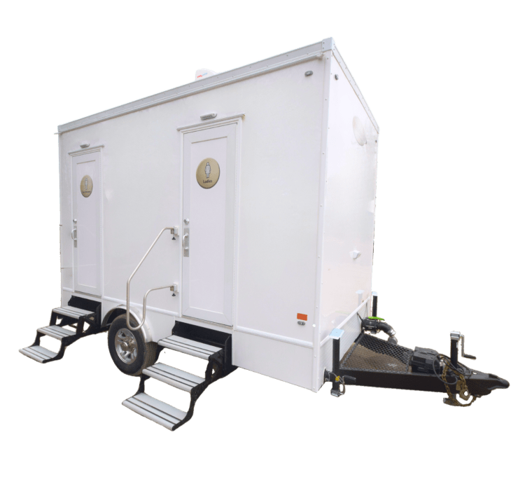 4 Stall Deluxe Restroom Trailer